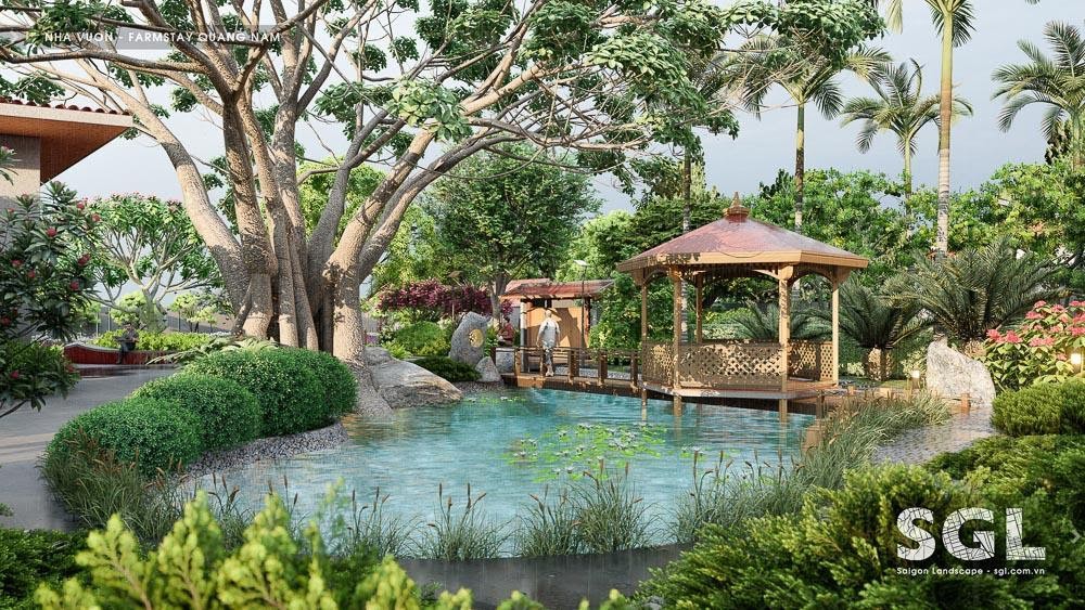 TOP mẫu sân vườn biệt thự đẹp nhất, độc đáo nhất 2021