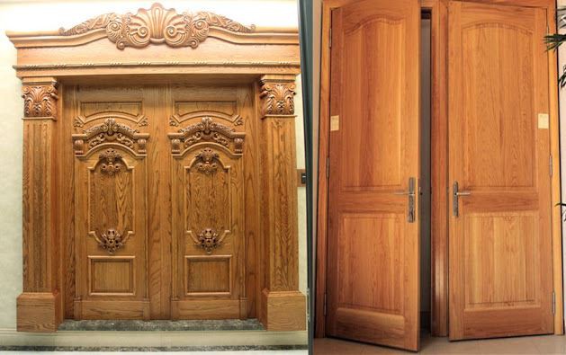 Kích thước cửa chính 2 cánh trong phong thủy