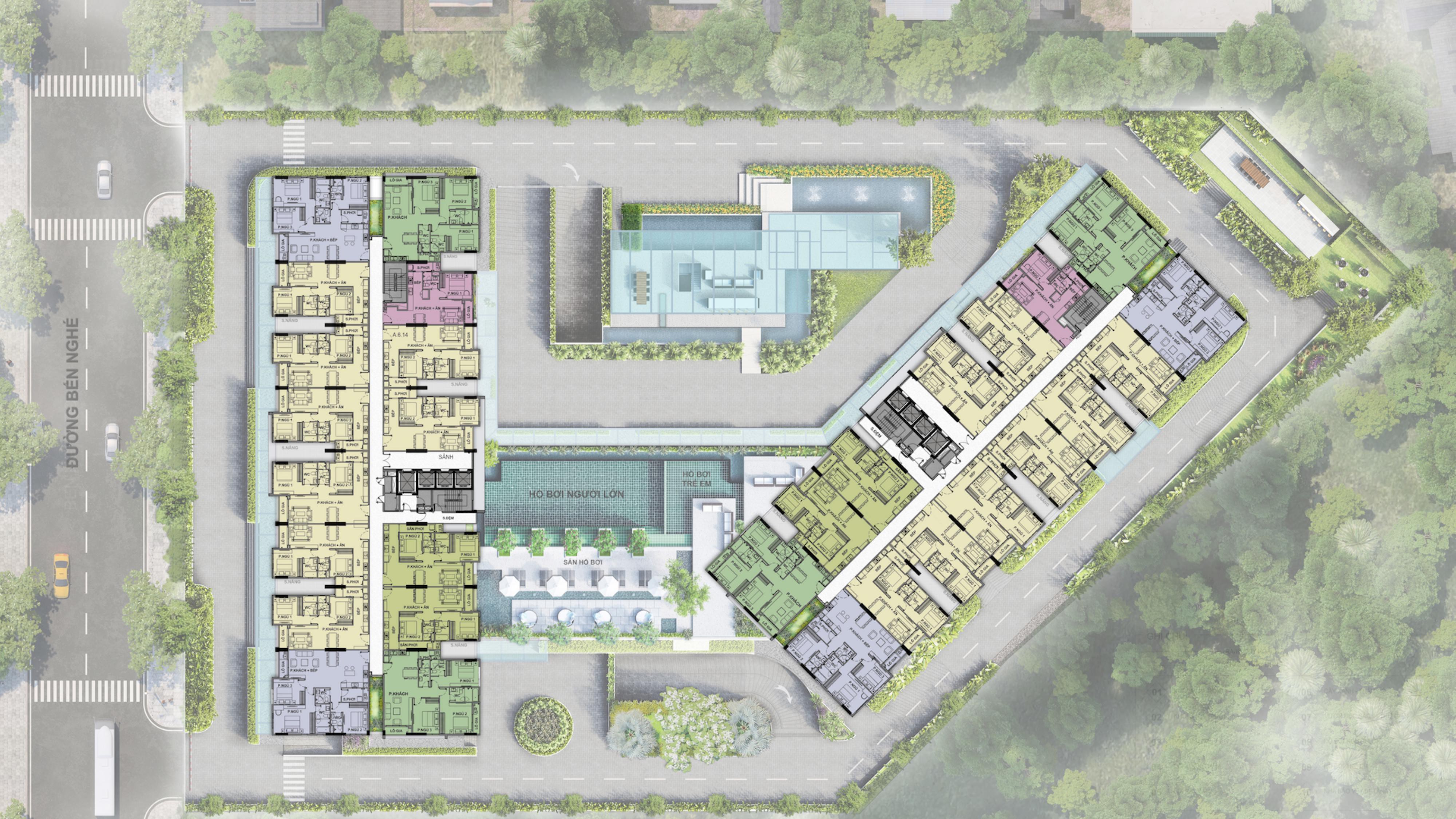 mat bang ascent garden home