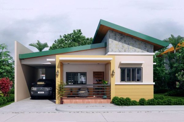 Mẫu nhà cấp 4 có gác lửng Mẫu nhà cấp 4 có gác lửng giúp tối đa hóa không gian sử dụng mà vẫn đảm bảo các tiêu chí về xây dựng, kiến trúc.