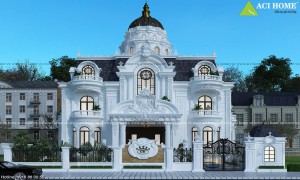 Top 9 Mẫu biệt thự 2 tầng tân cổ điển đẹp và độc đáo