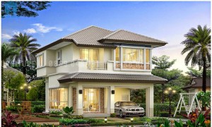 Top 5 mẫu nhà vuông có gara ô tô hiện đại và tiện nghi