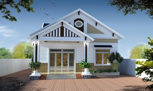 20+ Mẫu nhà cấp 4 4 phòng ngủ thi công giá rẻ 2021