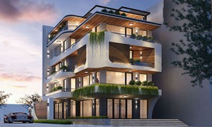 50+ Mẫu biệt thự hiện đại 5 tầng sang trọng tiện nghi