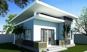 50+ Mẫu nhà cấp 4 mái bằng đơn giản đẹp 2021