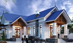 [BST] Mẫu nhà cấp 4 chữ l 3 phòng ngủ ấn tượng nhất năm