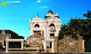 Top 5 mẫu biệt thự lâu đài 3 tầng HOT hiện nay