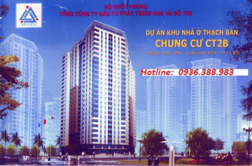 CHUNG CƯ THẠCH BÀN LONG BIÊN CT2B
