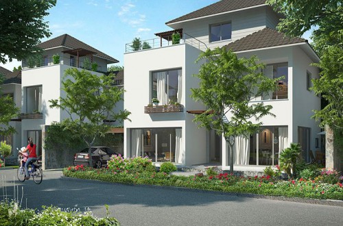 Biệt thự và liền kề khu đô thị mới An Hưng