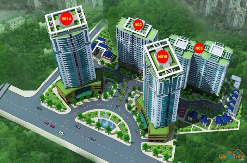 Khu nhà ở  k35 quân đội Tân Mai